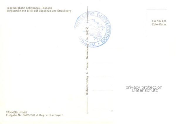 Schwangau Tegelbergbahn Bergstation mit Zugspitze – Bild 2