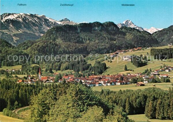 Fischen Allgaeu mit Fellhorn Zwölferkopf und Widderstei