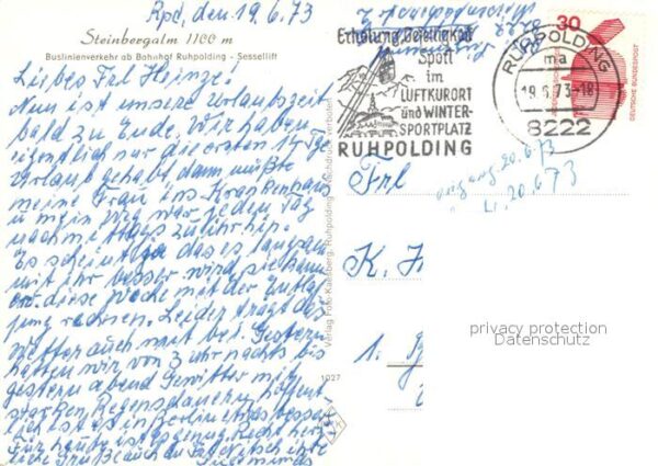 Ruhpolding Steinbergalm mit Sessellift – Bild 2