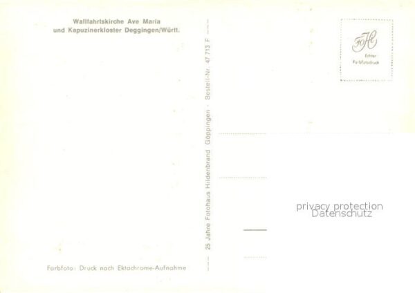 Deggingen Wallfahrtskirche Ave Maria – Bild 2