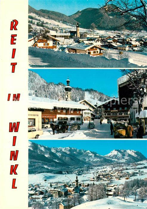 Reit Winkl Panorama mit Dürnbachhorn Ortspartie mi