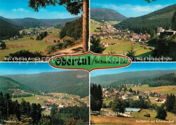 Obertal Baiersbronn Buhlbach Mitteltal Kurklinik Golfplatz