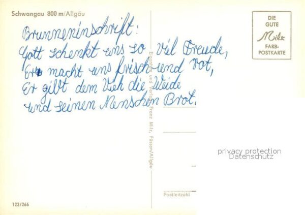 Schwangau Brunnen Kur Apotheke – Bild 2