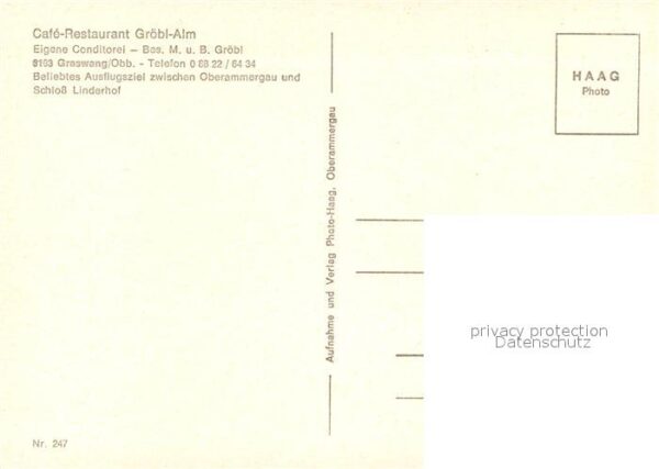 Graswang Cafe Restaurant Gröbl Alm – Bild 2