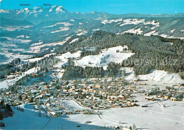 Oberstaufen Fliegeraufnahme