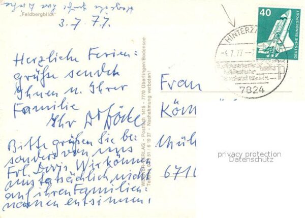 Hinterzarten Feldbergblick – Bild 2
