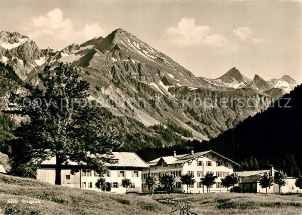 Birgsau mit Allgäuer Alpen
