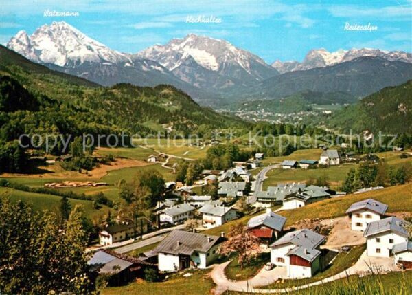 Oberau Berchtesgaden Panorama