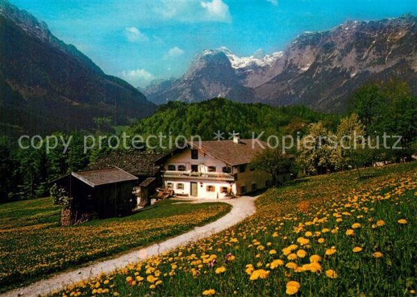 Berchtesgaden Frühling im Berchtesgadener Land