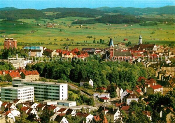 Cham Oberpfalz Fliegeraufnahme