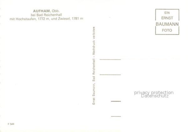 Aufham Anger mit Hochstaufen und Zwiesel – Bild 2