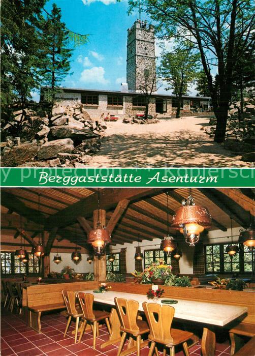 Fichtelberg Oberwiesenthal Berggaststätte Asenturm Restaurant