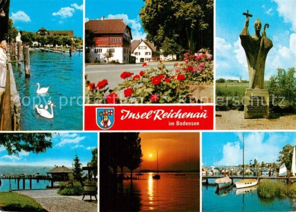 Insel Reichenau Teilansichten Bootshafen