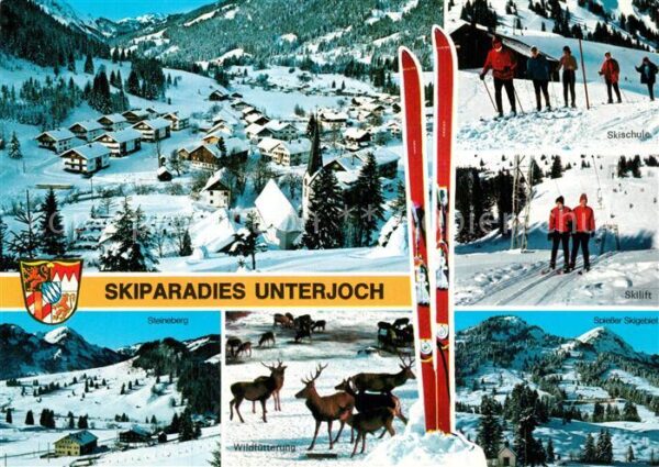 Unterjoch Panorama Steineberg Wildfütterung Skili