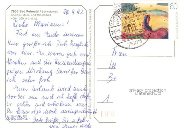 Bad Peterstal-Griesbach Panorama – Bild 2