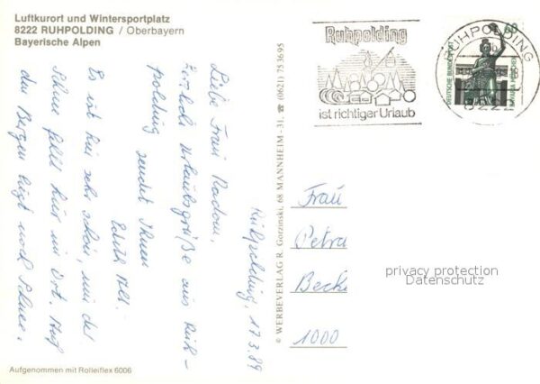 Ruhpolding Panorama Pferdekutsche Teilansichten – Bild 2