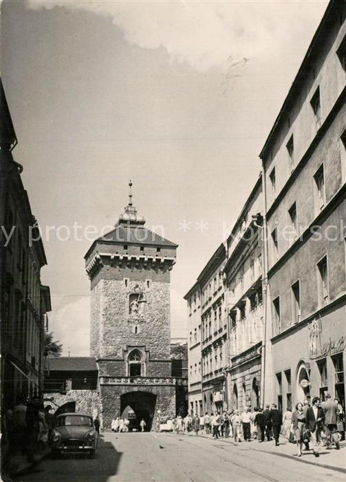 Krakow Krakau Brama Florianska