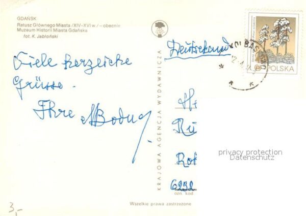 Gdansk Ratusz Glownego Miasta obecnie Muzeum H – Bild 2
