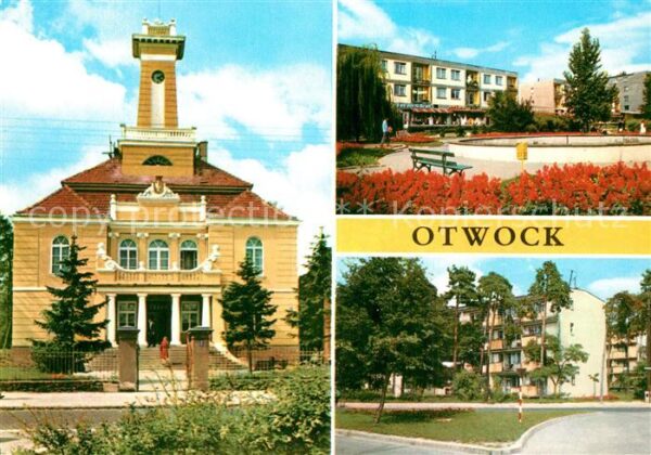 Otwock Ratusz Plac Dwudziestolecia Fragment os