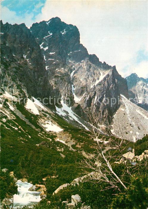 Vysoke Tatry Mala Studena dolina pohlad na Prostredn