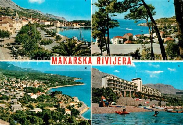 Makarska Dalmatien Podgora Baska Voda Tucepi