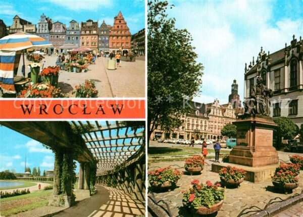 Wroclaw Plac Solny Pergola w parku Szczytnickim