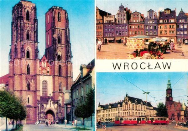 Wroclaw Elisabethkirche Altstadt Markt Giebelhä