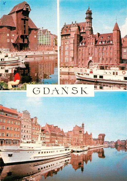 Gdansk Hafenpartien