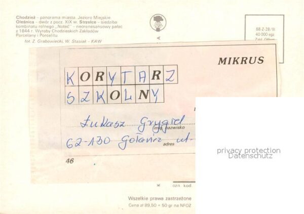 Chodziez Panorama Jezioro Miejskie Olesnica Strz – Bild 2