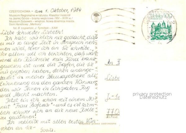 Czestochowa Schlesien Muzeum Regionalne w ratuszu Klasztor i – Bild 2