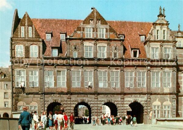 Gdansk Brama Zielona wzniesiona w latach