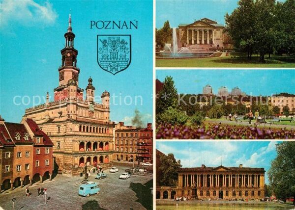Poznan Posen Renesansowy Ratus Starym Rynku Teatr Ni