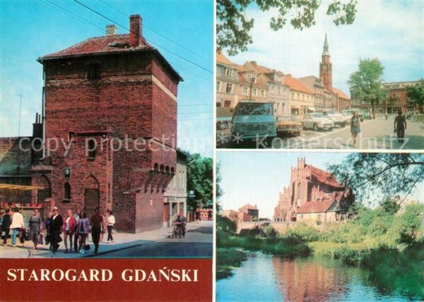 Starogard Gdanski Wieza przy Bramie Gdanskiej Plac 1 Maja