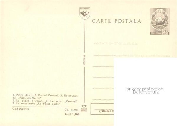 Timisoara Piata Unirii Restaurantul Padurea Verde – Bild 2