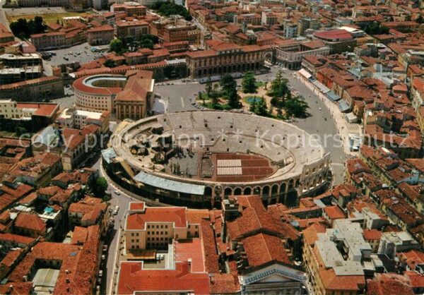 Verona Veneto Arena Veduta Aerea