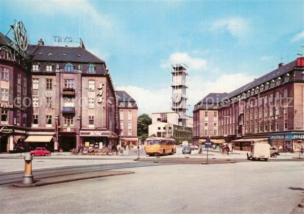 Aarhus Rathaus Platz am Hauptbahnhof