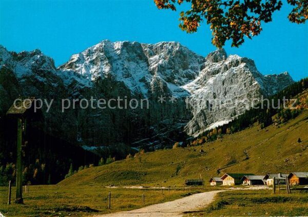 Engalm Grosser Ahornboden Grubenkarspitze
