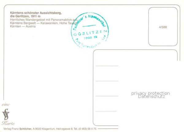 Gerlitzen Karawanken Hohe Tauern – Bild 2