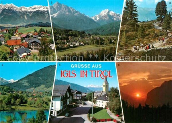 Igls Tirol Nordkette Serles Habicht Zirbenweg Pfar