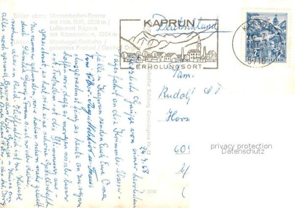 Kaprun Mooserboden-Sperre Kitzsteinhorn Maisko – Bild 2