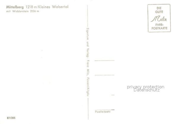 Mittelberg Kleinwalsertal Widderstein – Bild 2