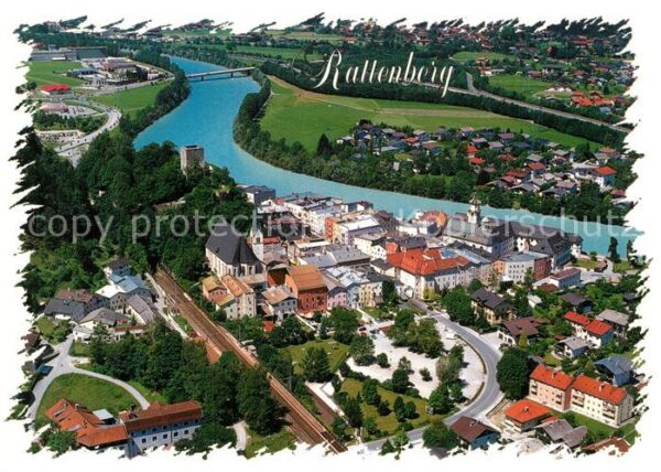 Rattenberg Tirol Fliegeraufnahme