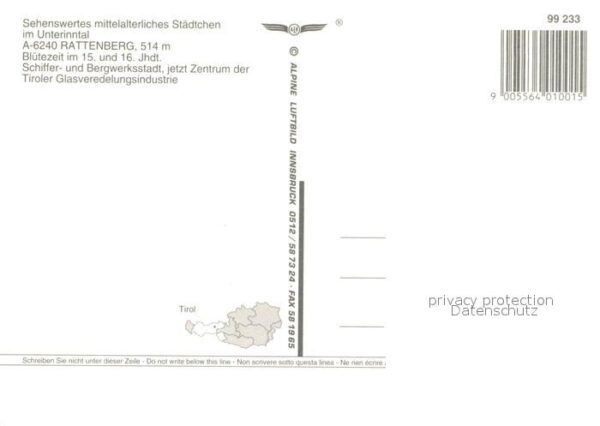 Rattenberg Tirol Fliegeraufnahme – Bild 2