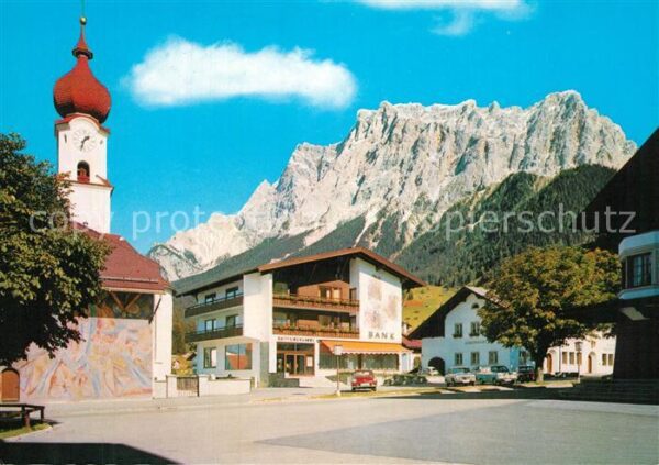 Ehrwald Tirol Zugspitze Raiffeisenbank