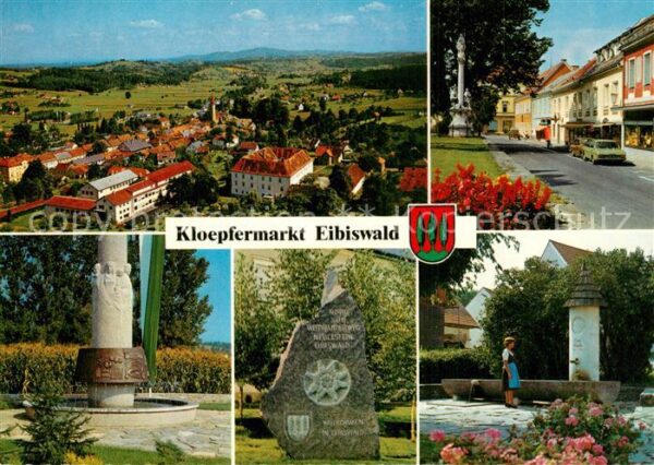 Eibiswald Steiermark Hauptplatz Josef-Krainer-Denkmal Weltwa