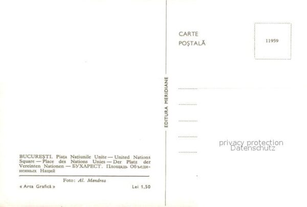Bucuresti Piata Natiunile Unite – Bild 2