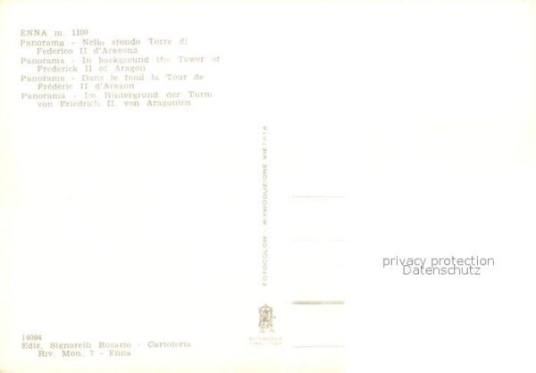 Enna Torre di Federico II d_Aragona – Bild 2