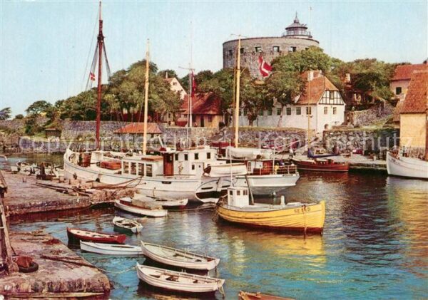 Christianso Hafen Boote