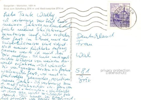Gargellen Vorarlberg Schafberg Madrisaspitze – Bild 2