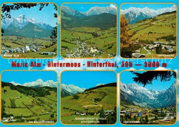 Maria Alm Steinernen Meer Bundessportschule Hintermoos Hinterthal